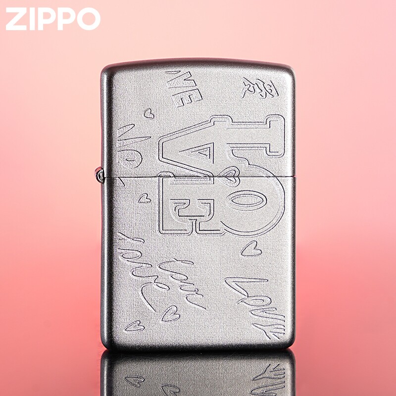 zippo打火机爱意已决送礼礼盒
