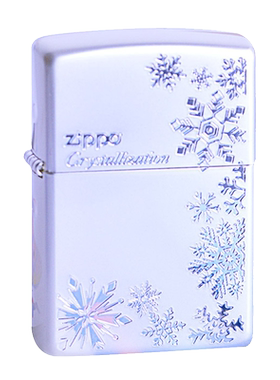 zippo珍珠银雪花爱情礼盒套装