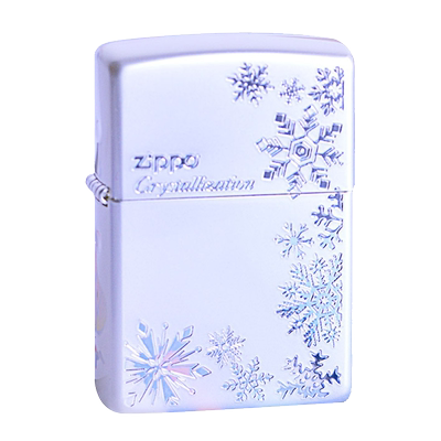 zippo珍珠银雪花七夕礼盒套装