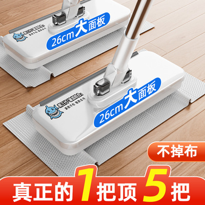 新款夹布拖多功能不脏手懒人神器