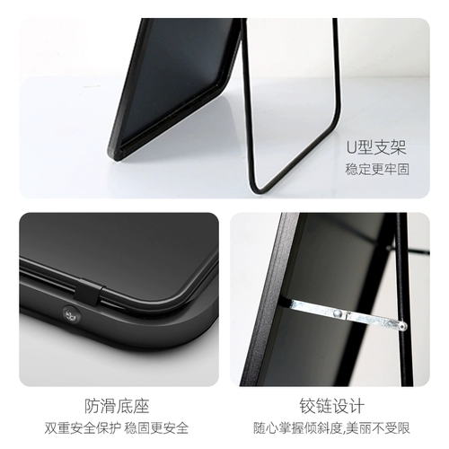 Висящее настенное зеркало домашняя наклейка на стенах висят цельное зеркало для макияжа