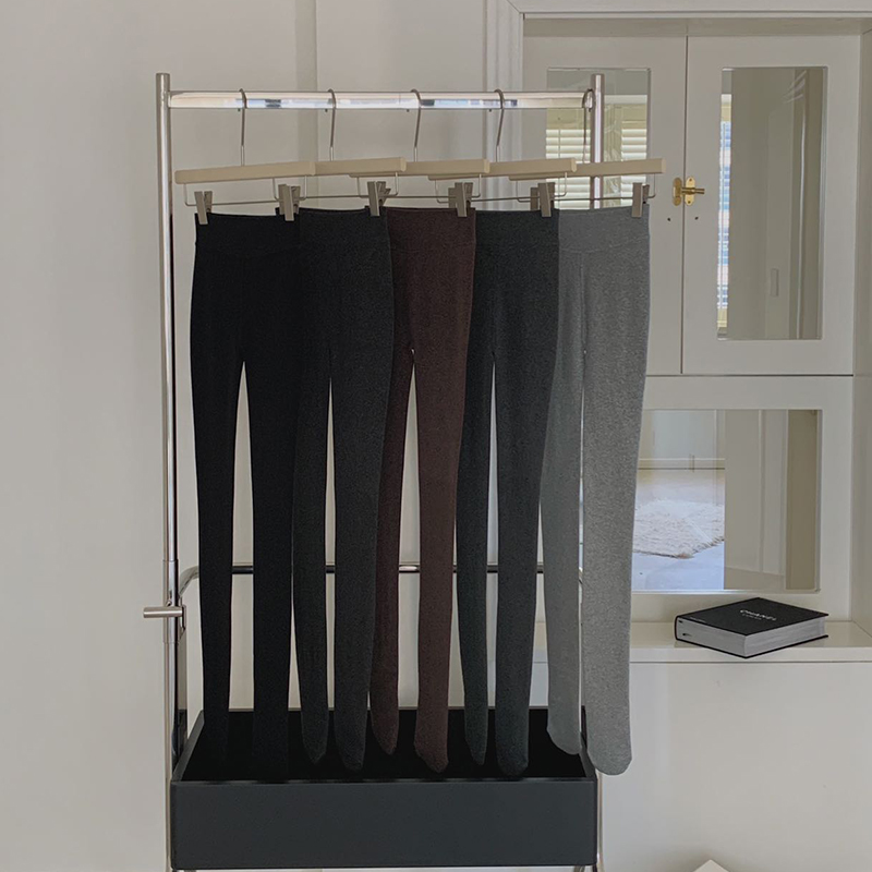 高腰连脚袜九分裤袜收腹提臀显瘦