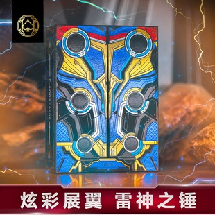 汇奇漫威展翼高颜值创意花切扑克牌奇异博士钢铁侠蜘蛛侠雷神黑豹