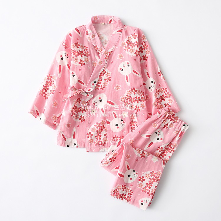 全棉纱布男女童汉服套装