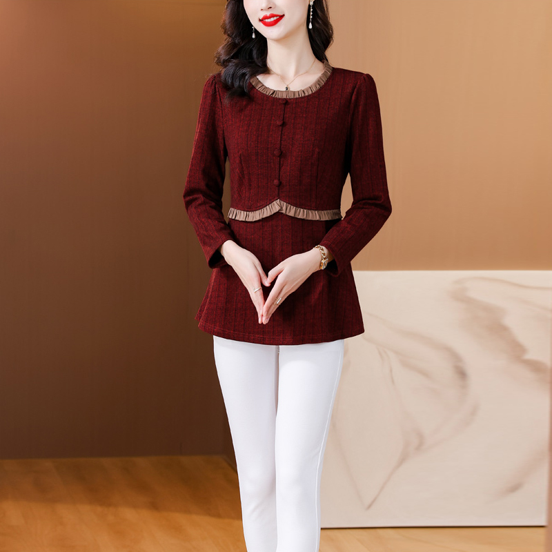 瑶蝶2024年春装新款时尚女上衣