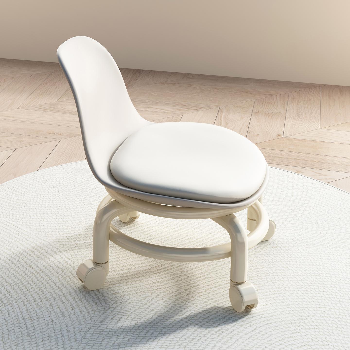 万向轮小凳子符合人体工学