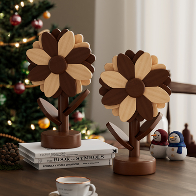 高颜值防滑放烫向日葵餐垫