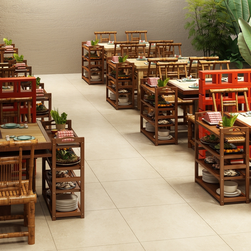 火锅专用菜架子可移动置物架