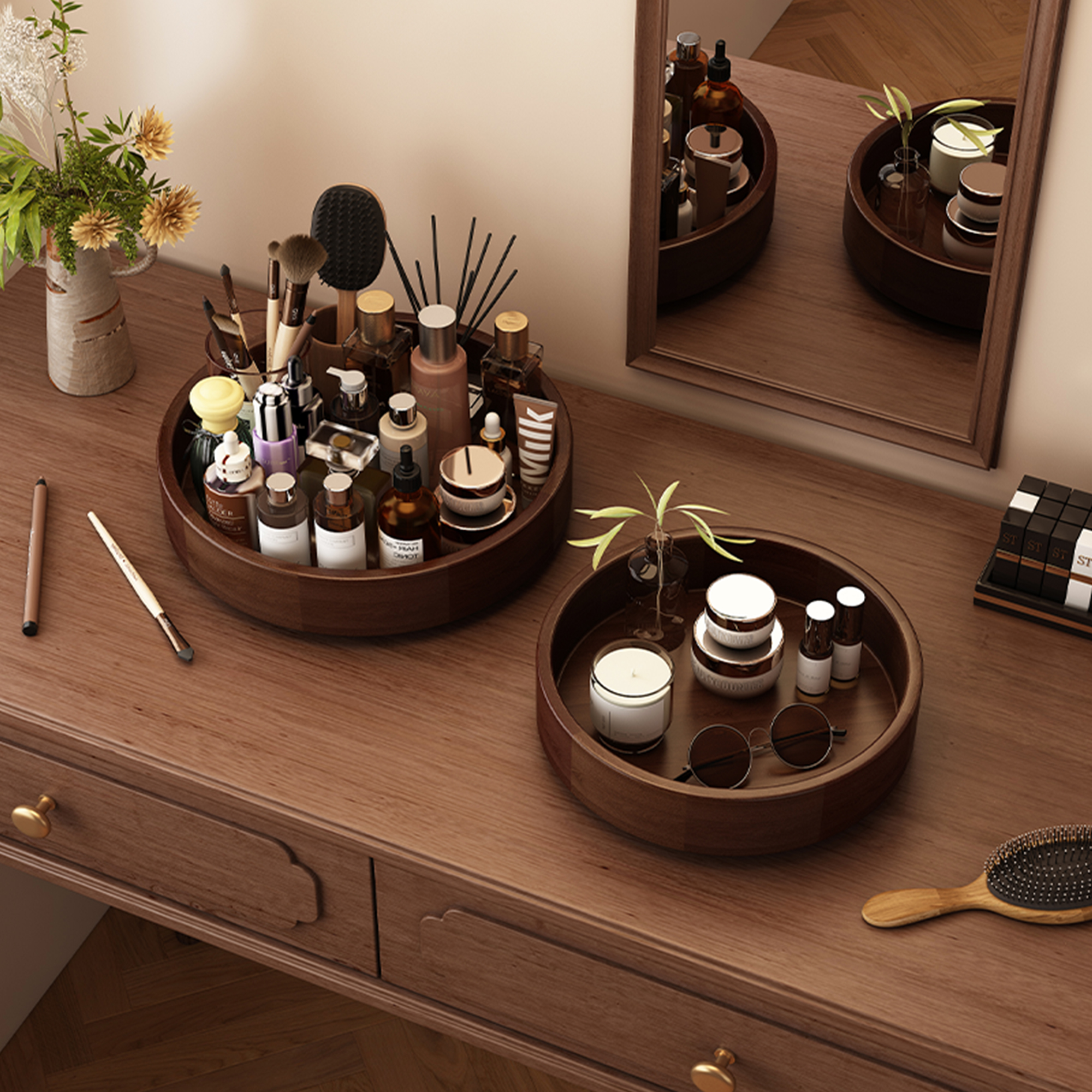 欧洲中世纪宫廷风格化妆品置物架