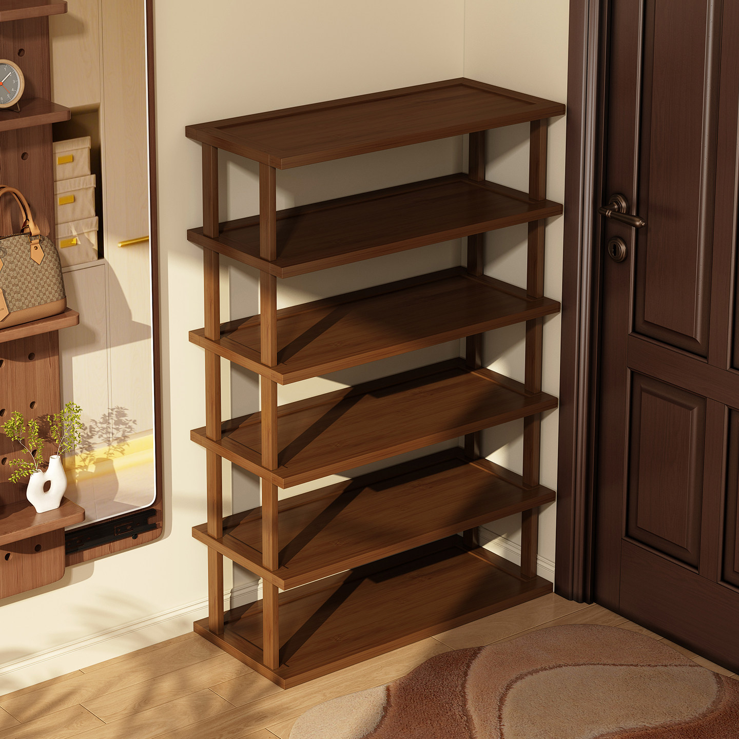 鞋架子家用门口多层置物架入户门出租屋简易小窄简易鞋柜不占空间,住宅家具,鞋架,淘宝优惠券,粉丝福利购,淘宝优惠卷