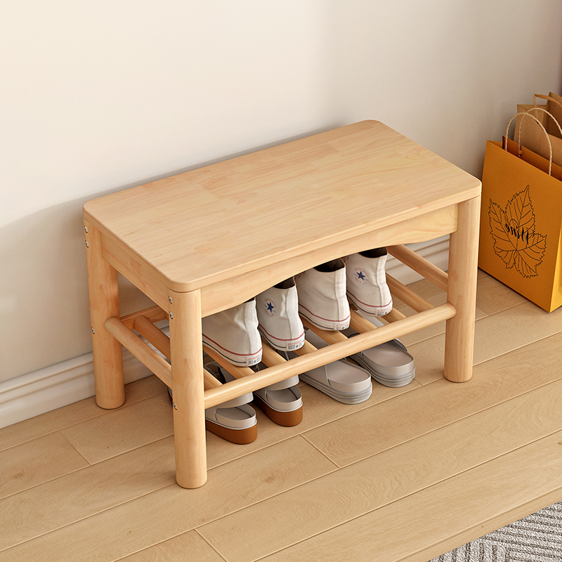 实木换鞋凳门口家用极窄入门玄关鞋柜坐凳一体长条穿鞋凳进门凳