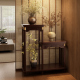 托架置 彷古盆景阳台花盆托 博古架收纳花架子客厅落地式 实木中式