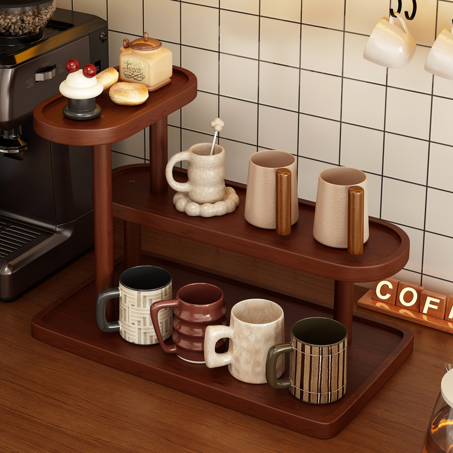 桌面收纳小巧不占空间