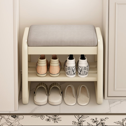 【暗格储物】收纳鞋架换鞋凳一体