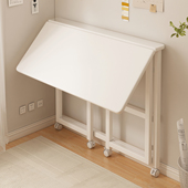 可移动折叠小桌子家用学生简易书桌宿舍多功能工作办公床边电脑桌