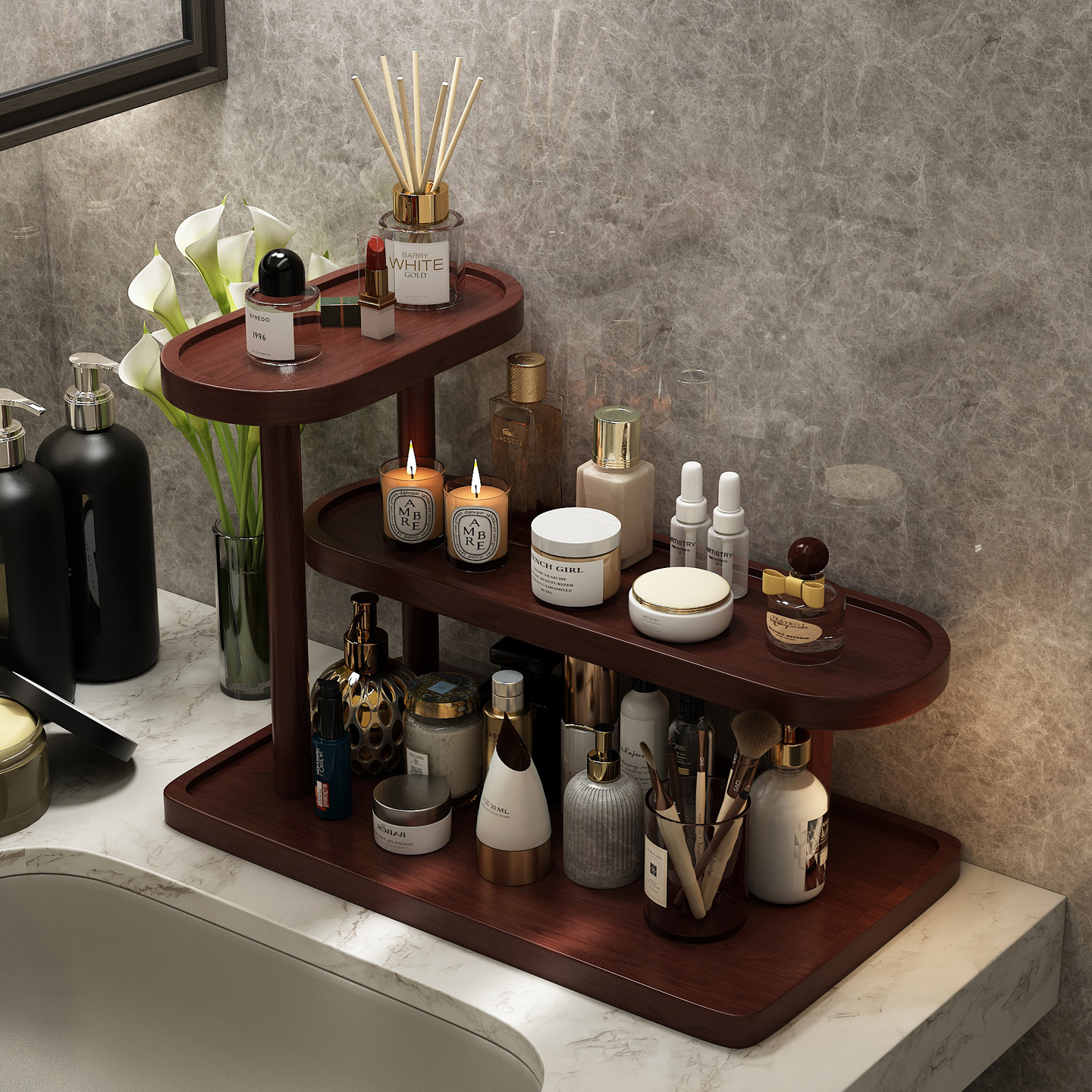 桌面收纳小巧不占空间