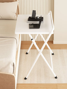 可移动床边折叠桌小桌子简易学习书桌写作业家用卧室电脑桌工作台