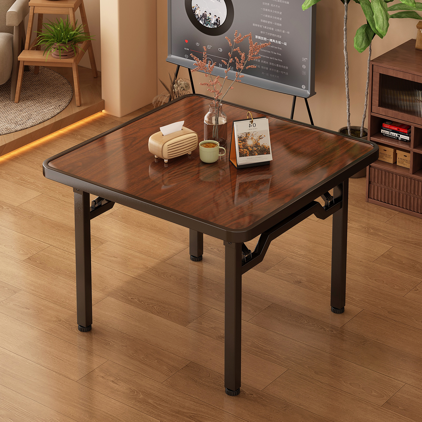 【免安装，可折叠】美式折叠餐桌