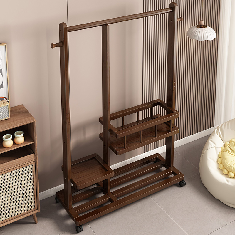 大承重衣帽架大容量加固耐用