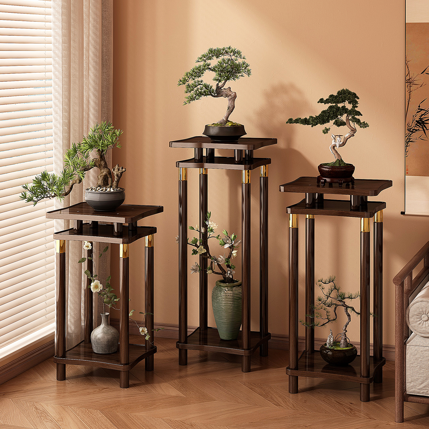 超稳不晃超强承重鱼缸架