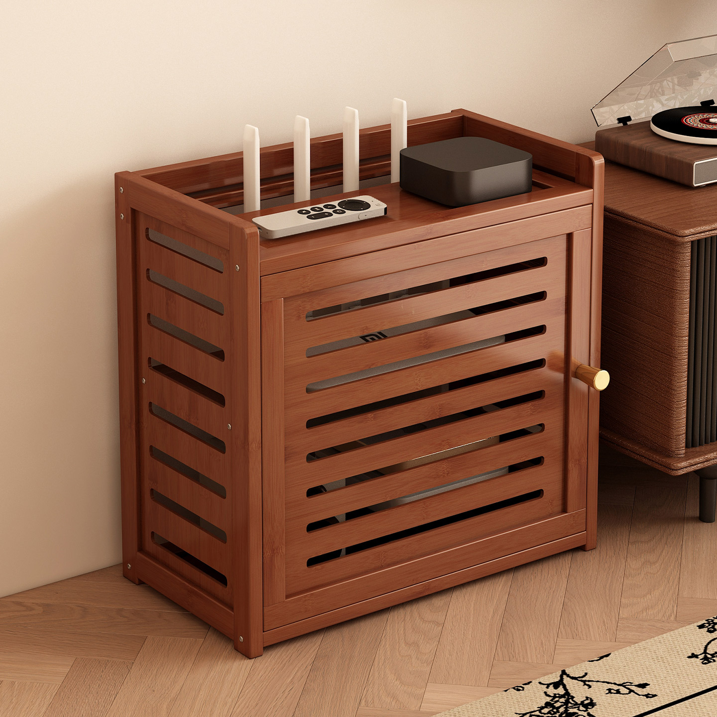 大容量路由器机顶盒置物架