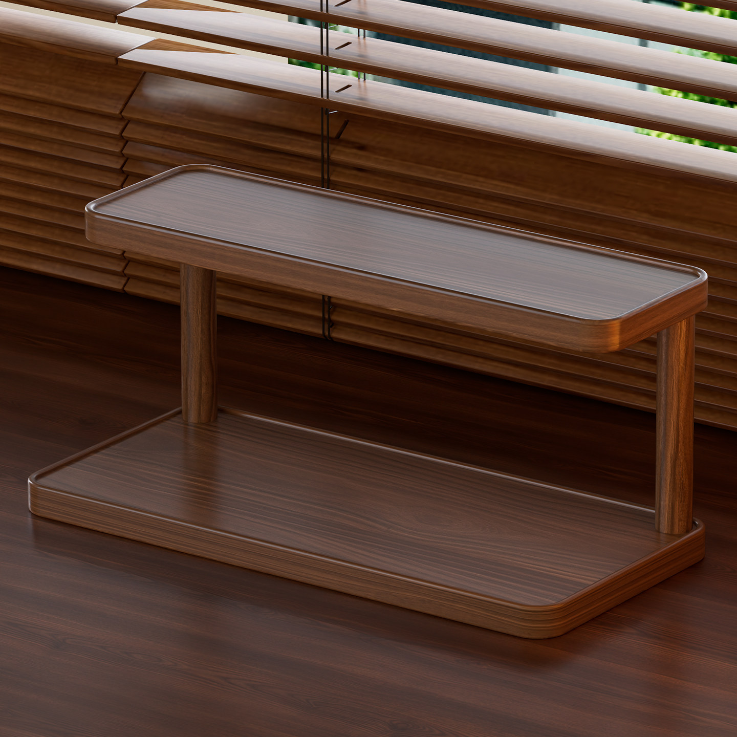 中式博古杯架桌面茶杯收纳架茶室茶桌茶具置物架小型茶叶放置架子