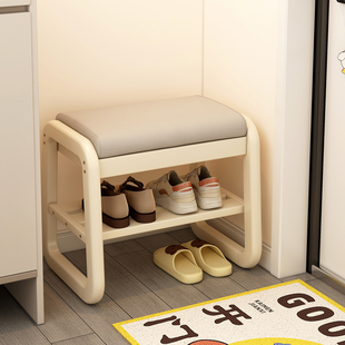 实木换鞋凳门口家用极窄入户玄关进门可坐鞋柜小尺寸储物穿鞋凳子