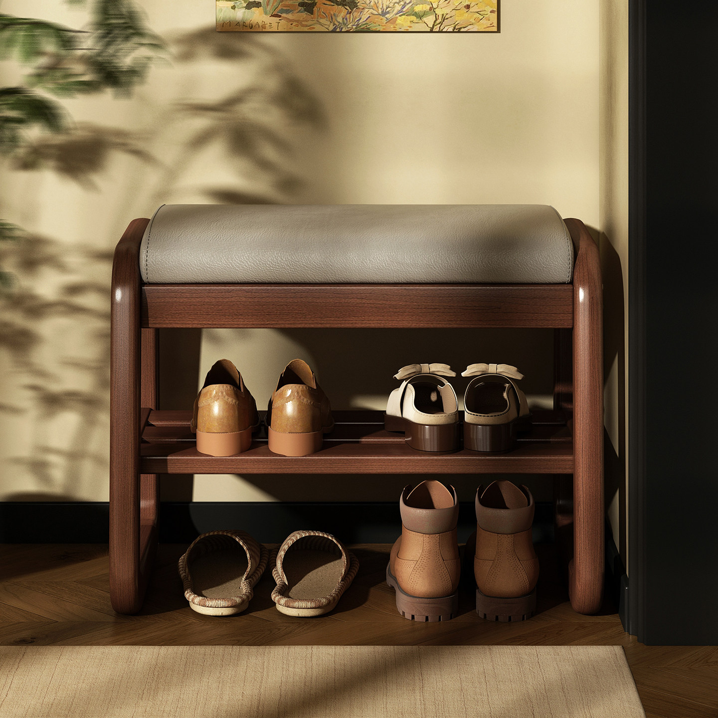 入户换鞋凳门口家用实木进门玄关坐凳极窄长条凳穿鞋凳试衣间凳子,住宅家具,换鞋凳,淘宝优惠券,粉丝福利购,淘宝优惠卷