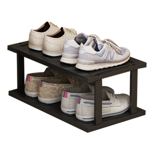 简易鞋架入户门口置物架2025新款爆款双层窄身鞋架子鞋柜小型窄款