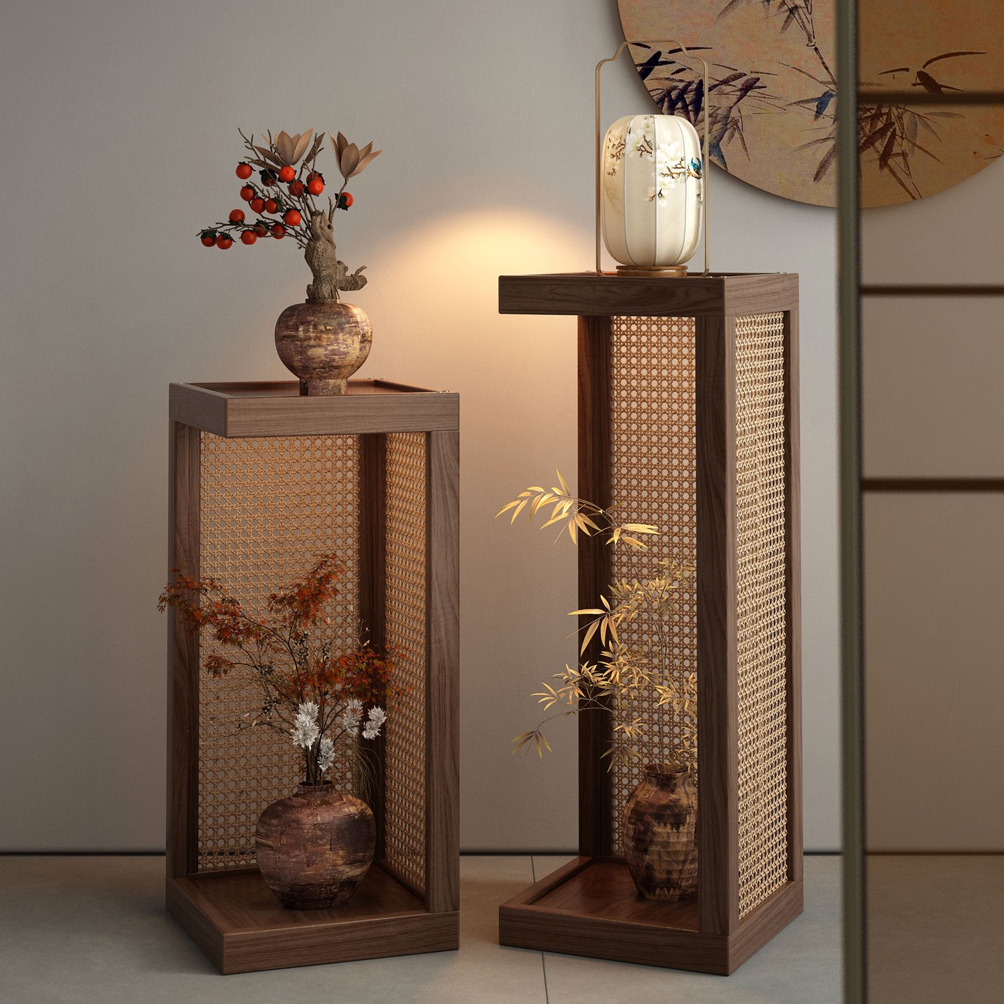 实木博古架花架超强承重超稳不晃