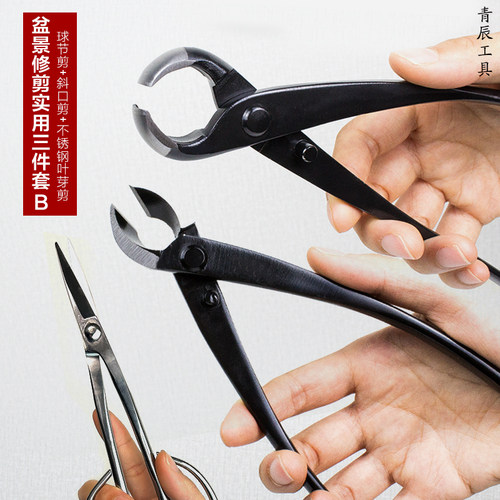 盆景工具球钳球节剪球形剪