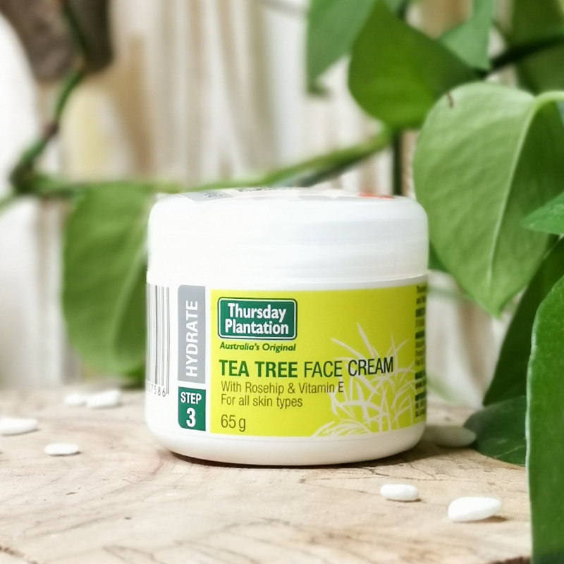 澳洲星期四农庄茶树控油祛痘面霜淡化痘印收缩毛孔乳液神器李佳琦