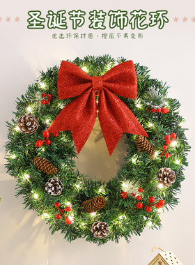 Christmas wreath rattan 30405060cm Christmas decoration wre