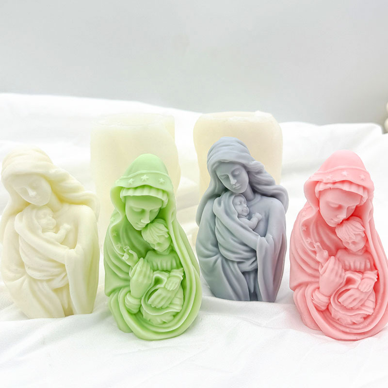 Mother's Day Character Portrait Virgin Aromatherapy Candle