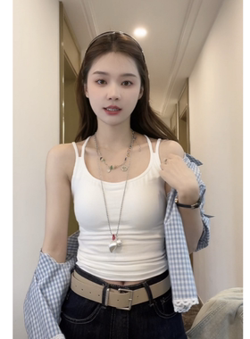 TIAO专属春夏韩版修身美背吊带背心-DD58963