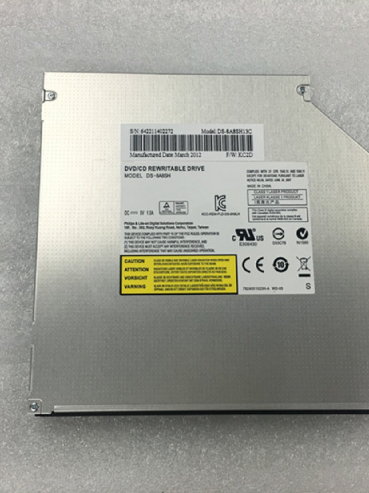 기존 HP HP 340 G3 G4 345 G2 346 G4 350 G1 노트북 내장 DVDRW 광학 드라이브