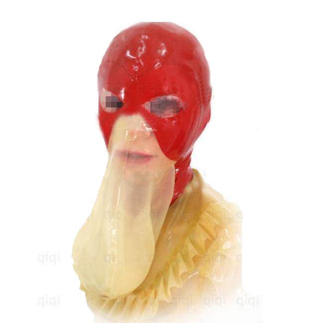 乳胶头套 面具 含呼吸袋 全包头套 定制