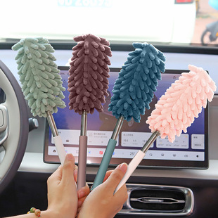 汽车扫尘掸子车用伸缩除灰拖把软毛车刷擦车神器车载实用清洁好物