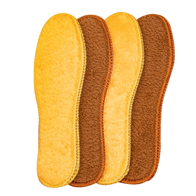 仿羊毛毡超软底加绒保暖鞋垫