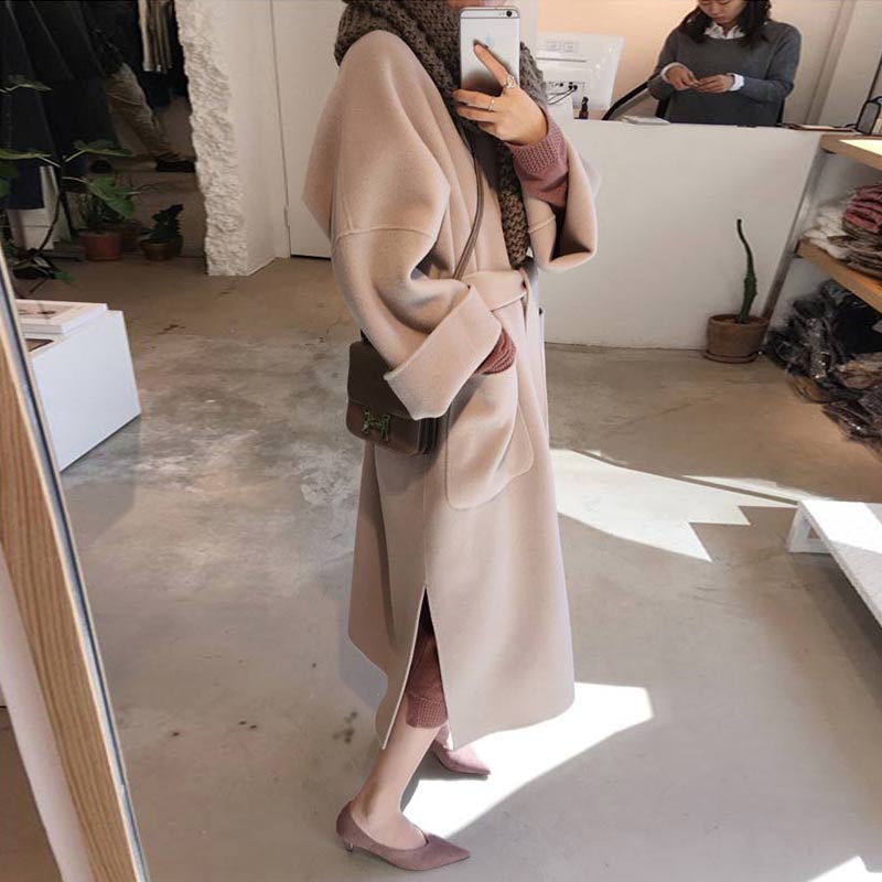 chicÄØ×Ó´óÒÂÅ®Öг¤¿î2018ÇﶬпîÉÅ®Ë«ÃæÑòÈÞwaitmoreÃ«ÄØÍâÌ×