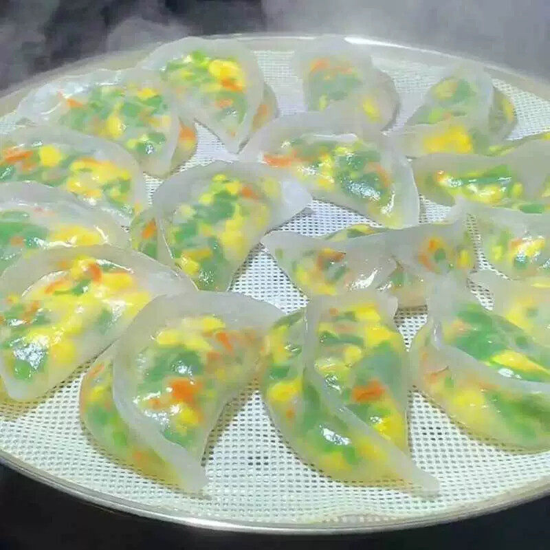 水晶水饺粉水饺皮专用家用包子澄粉透明淀粉小麦潮州虾饺商用面粉