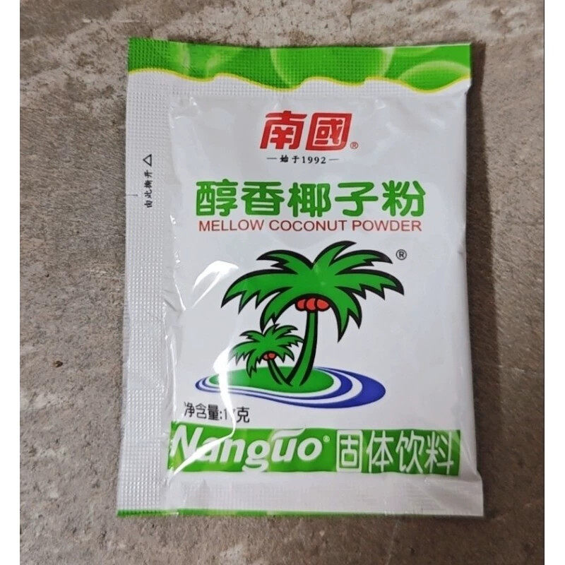 南国醇香椰子粉椰香浓郁粉质细腻独立包装冷热皆可冲泡速溶椰子粉