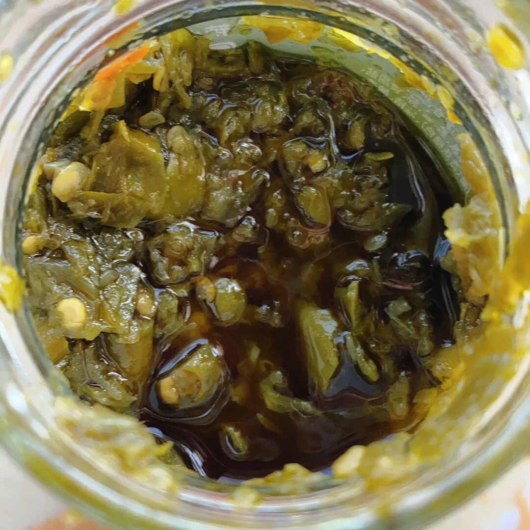新货新青皮酱蛋烧椒香竹笋酱两BQK瓶组合菇椒辣椒酱竹笋下饭香辣