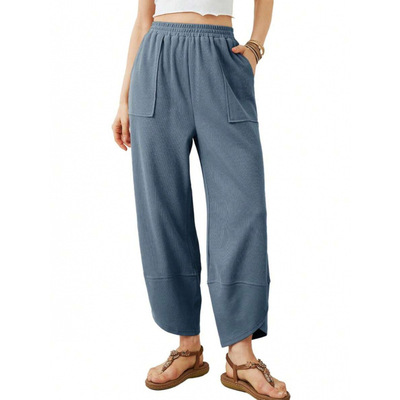 H 70828 Women's summer cropped pants 夏季潮流九分女裤