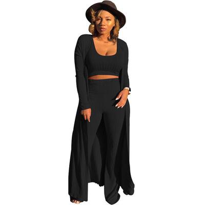 Womens Tracksuit Winter Autumn Knitted Longsleeved Blazer