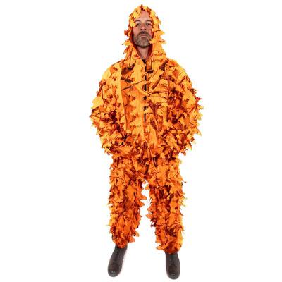 R 79398 Camouflage Leaf Cloak Hunting Suit 迷彩伪装衣 跨境专