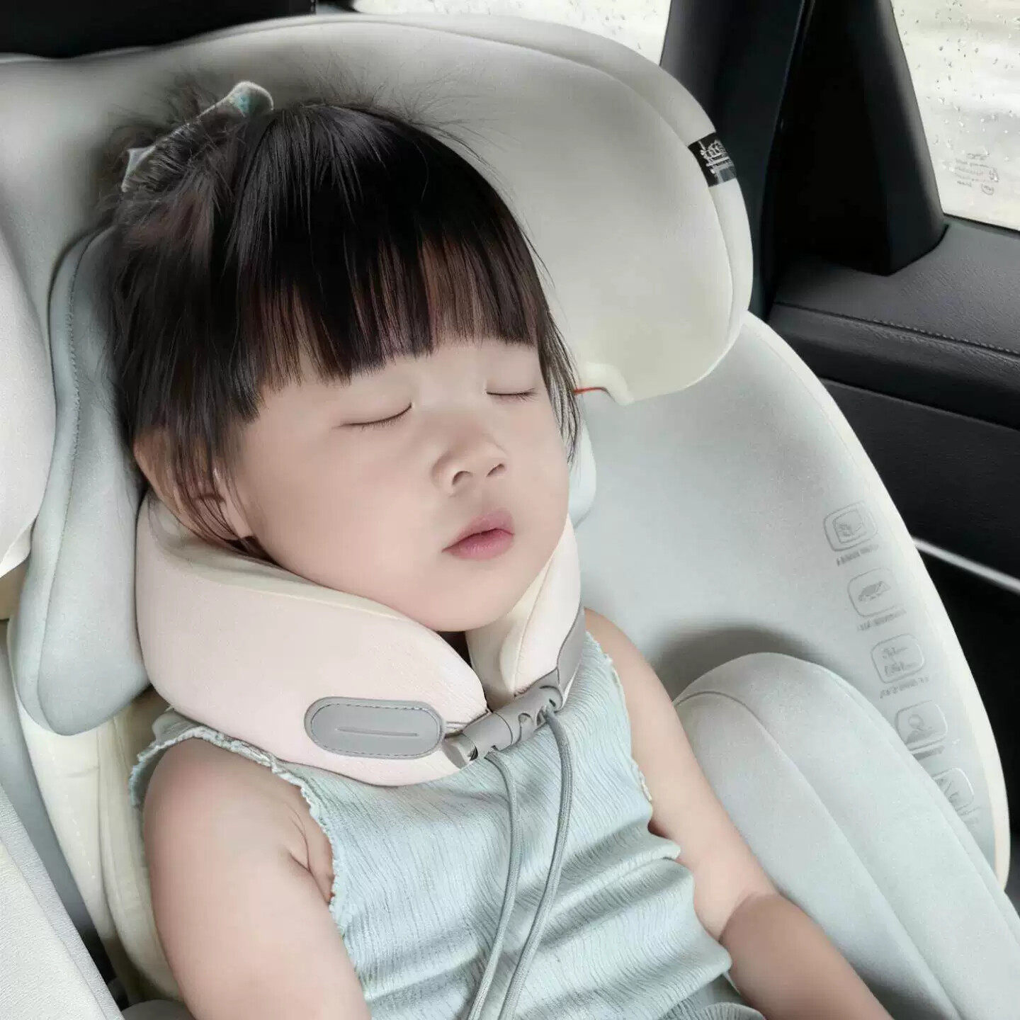 儿童u型枕护颈便携车用睡枕长途旅游亲子护头枕脖子靠枕睡觉神器