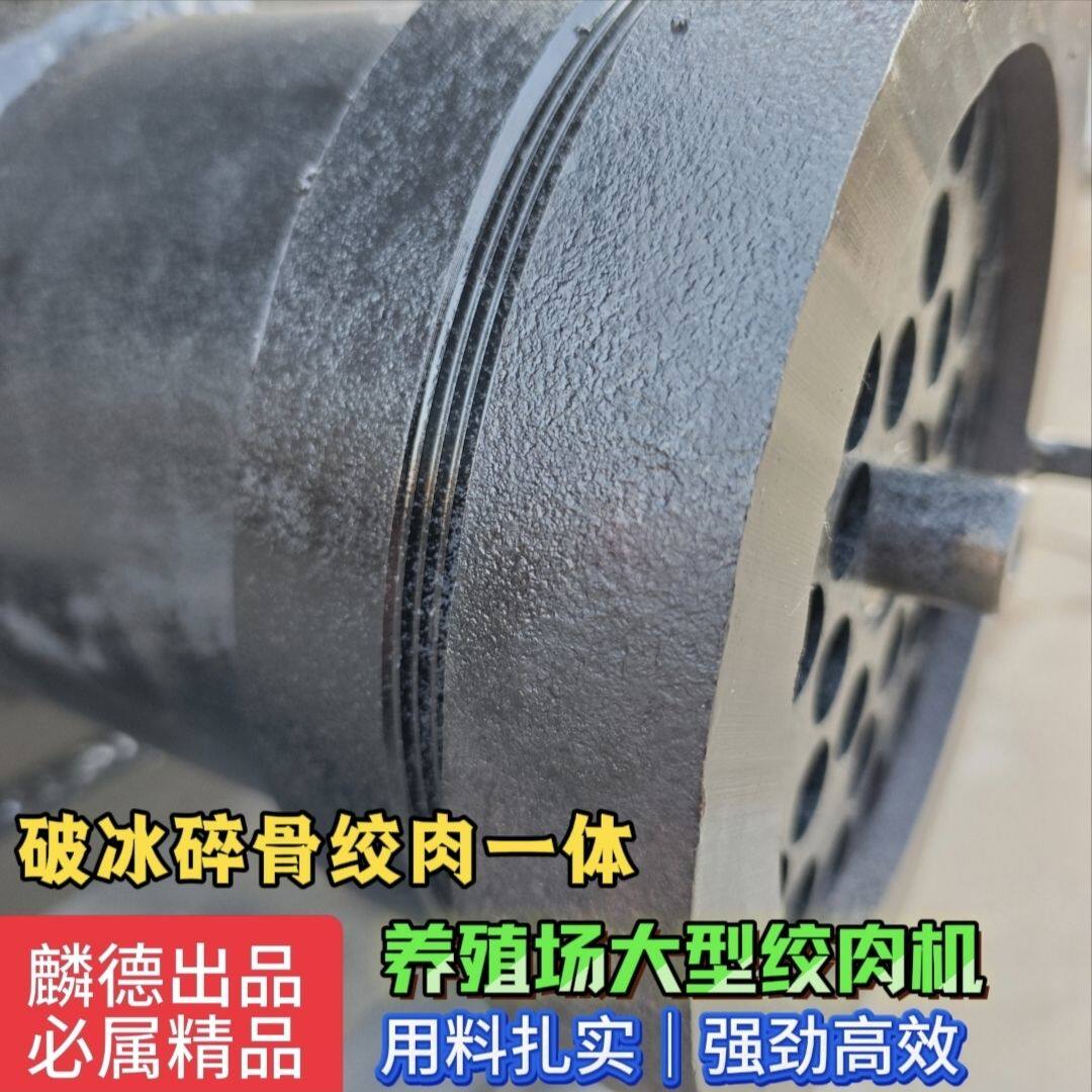 2026大型绞肉机破冰碎骨绞肉机新款碎骨机养殖场绞肉机冻肉绞肉机