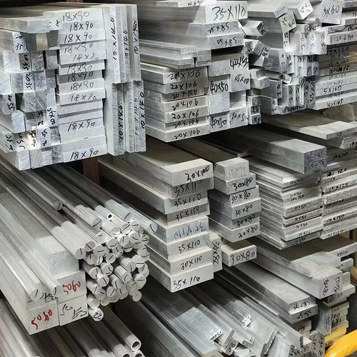 6061铝合金铝排扁条型材铝棒方棒铝块5 8 10 20mm厚铝板加工