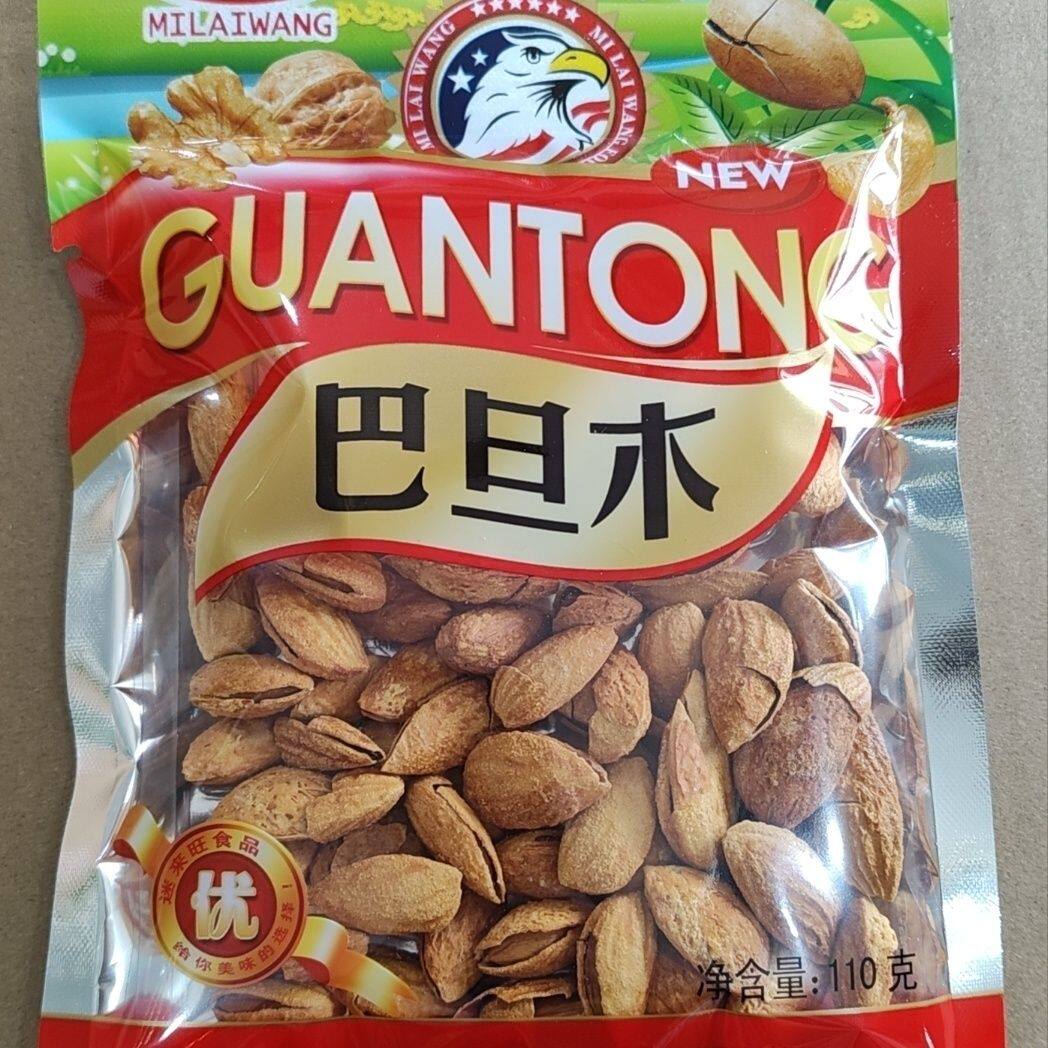 新货薄壳易剥110g巴旦木坚果干果扁桃仁休闲零食铺超市KTV